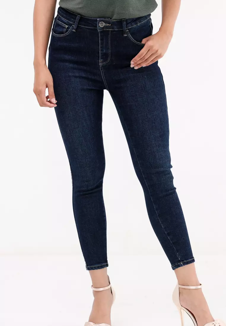 Cropped Skinny High Waist