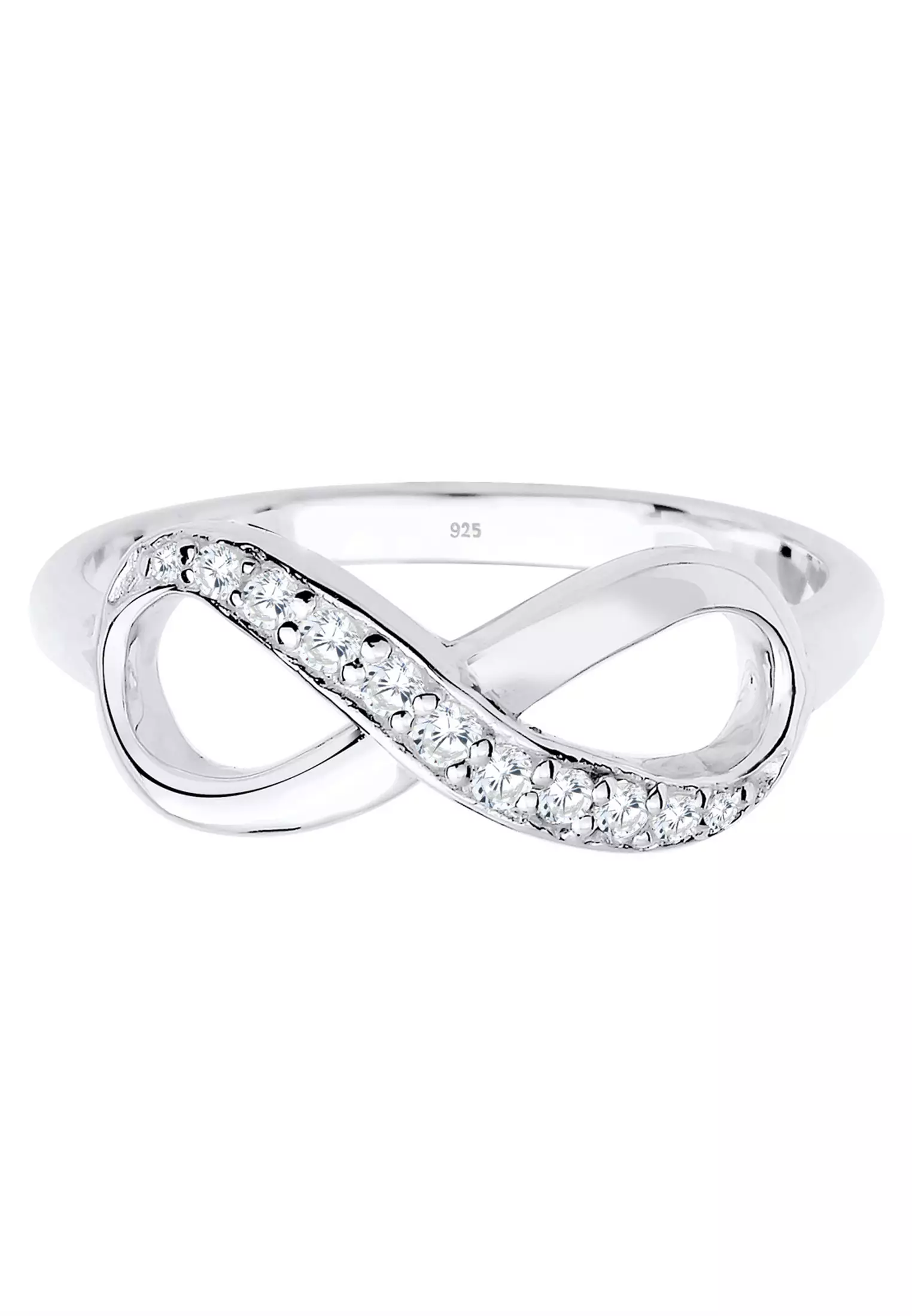 Buy ELLI GERMANY Ring Infinity Symbol Trend Zirconia Crystals 2023 ...