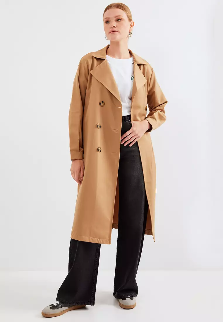 Double Breasted Trench Coat