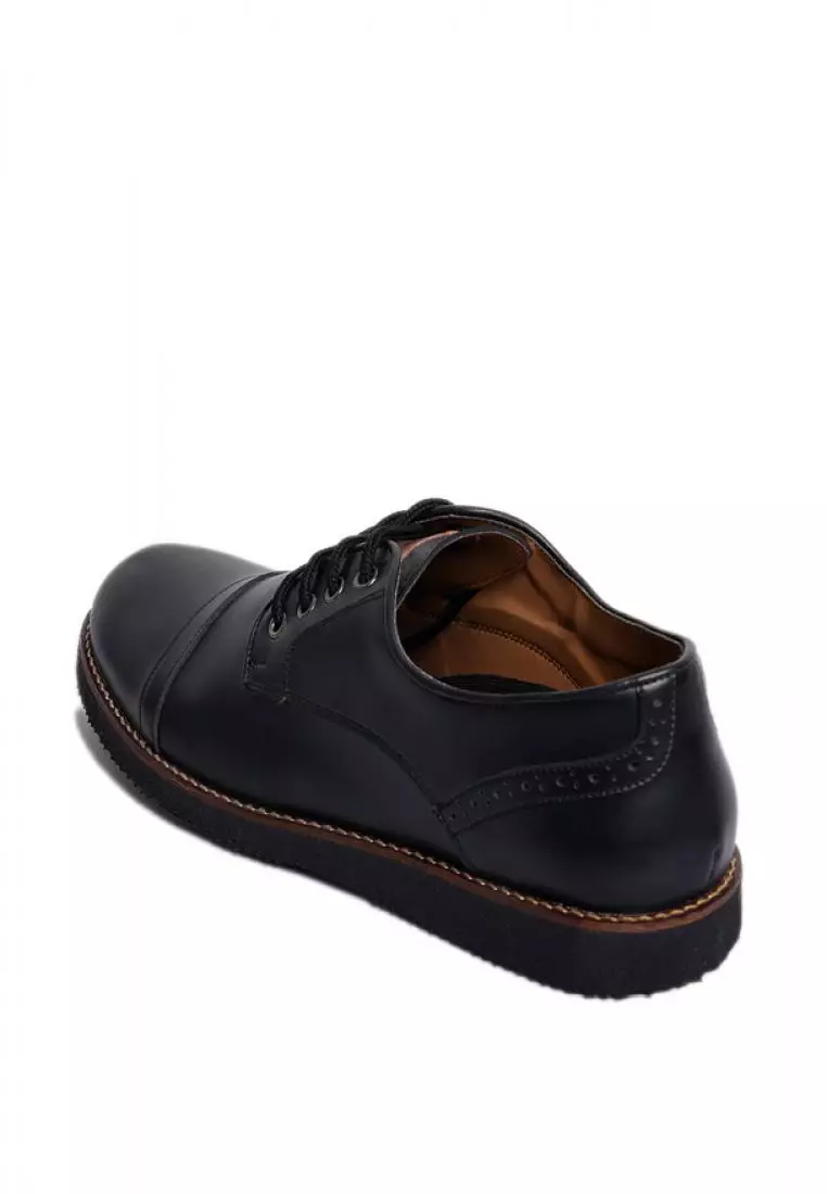 Footstep Footwear Pedro Black Men Shoes