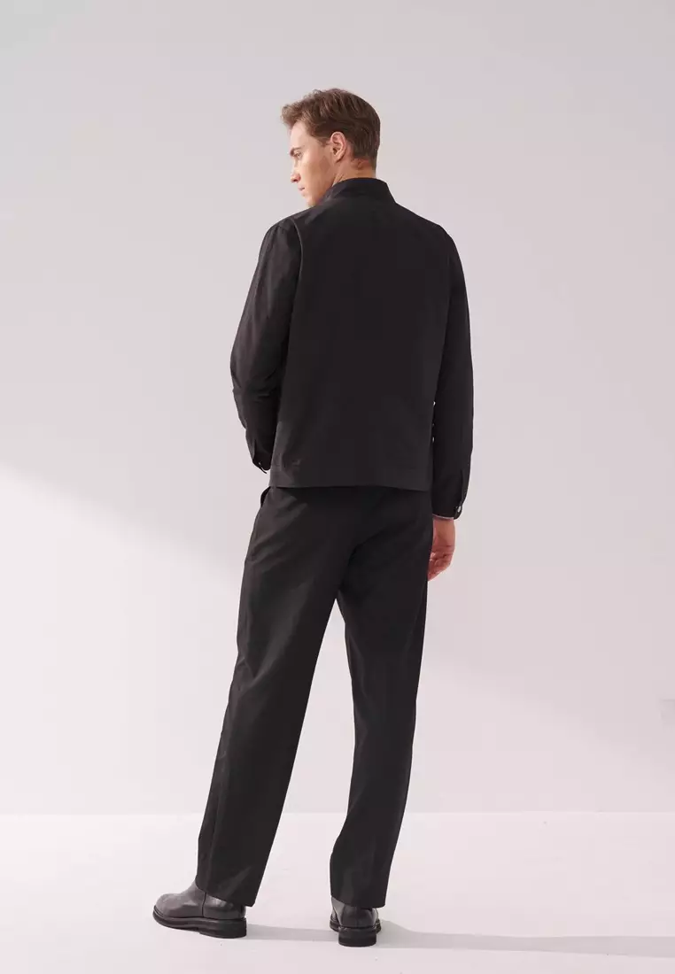 Black Harrington Jacket