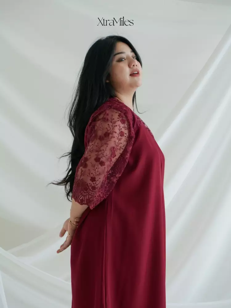 xtramiles Ladies dress revelline dress maroon