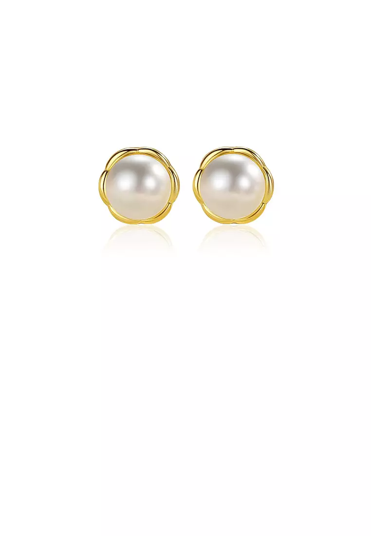 Cheap pearl stud earrings online