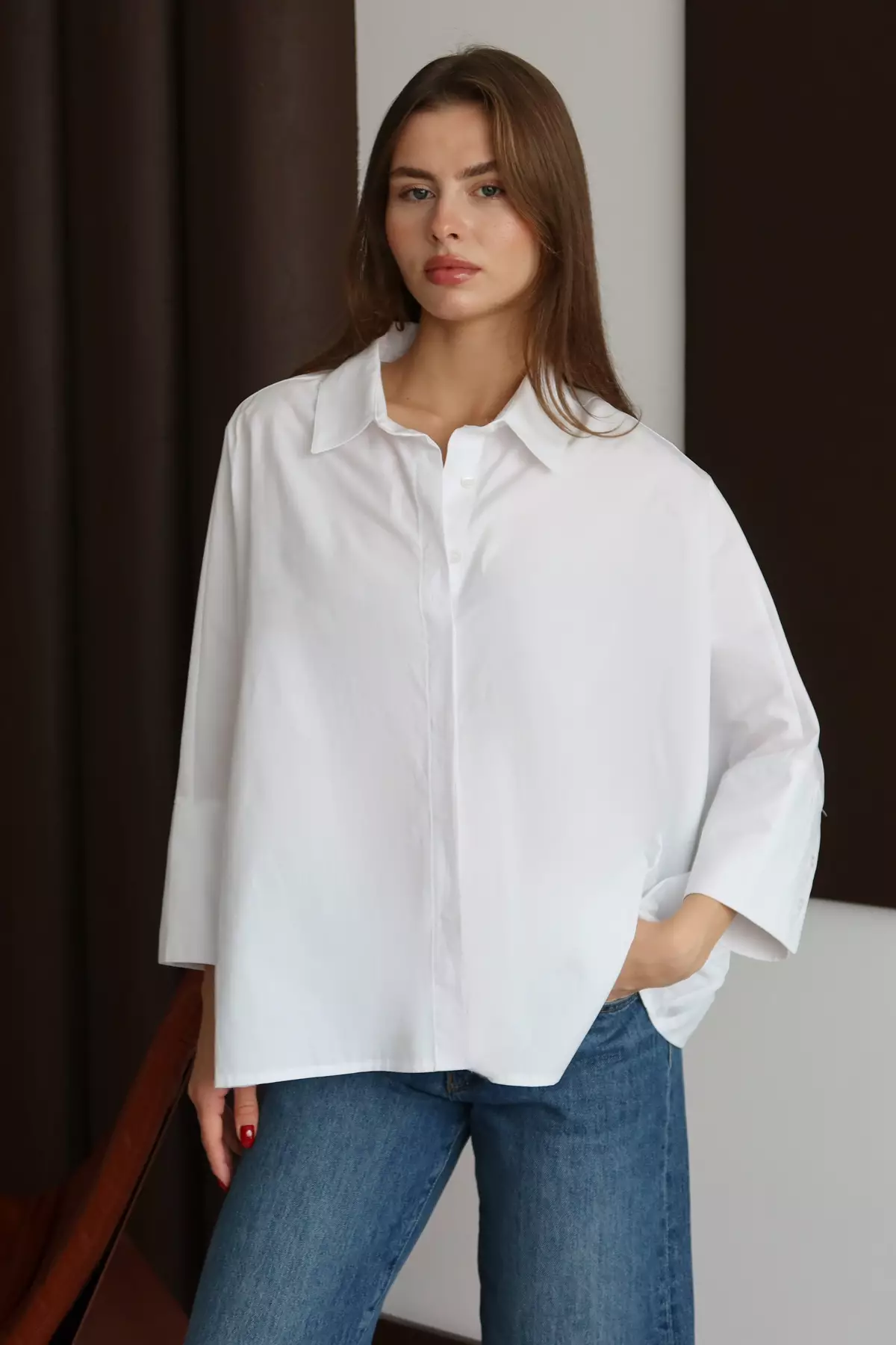Oversized Woven Shirt