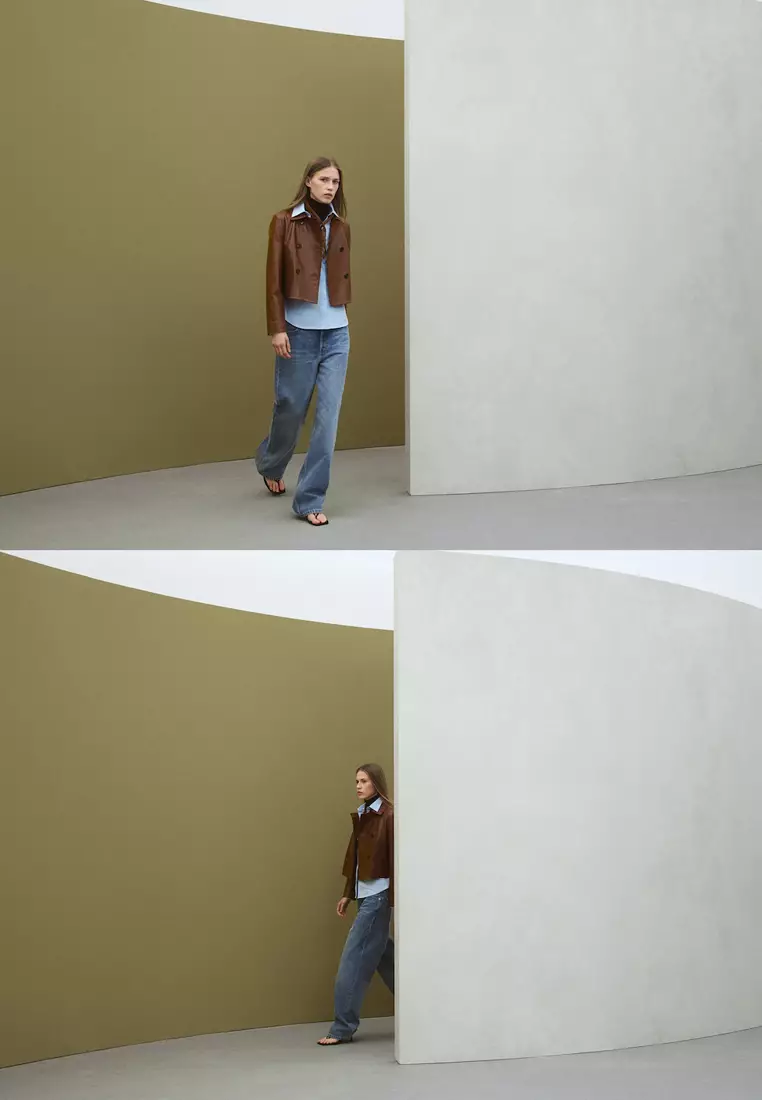 Straight Low-Waist Jeans