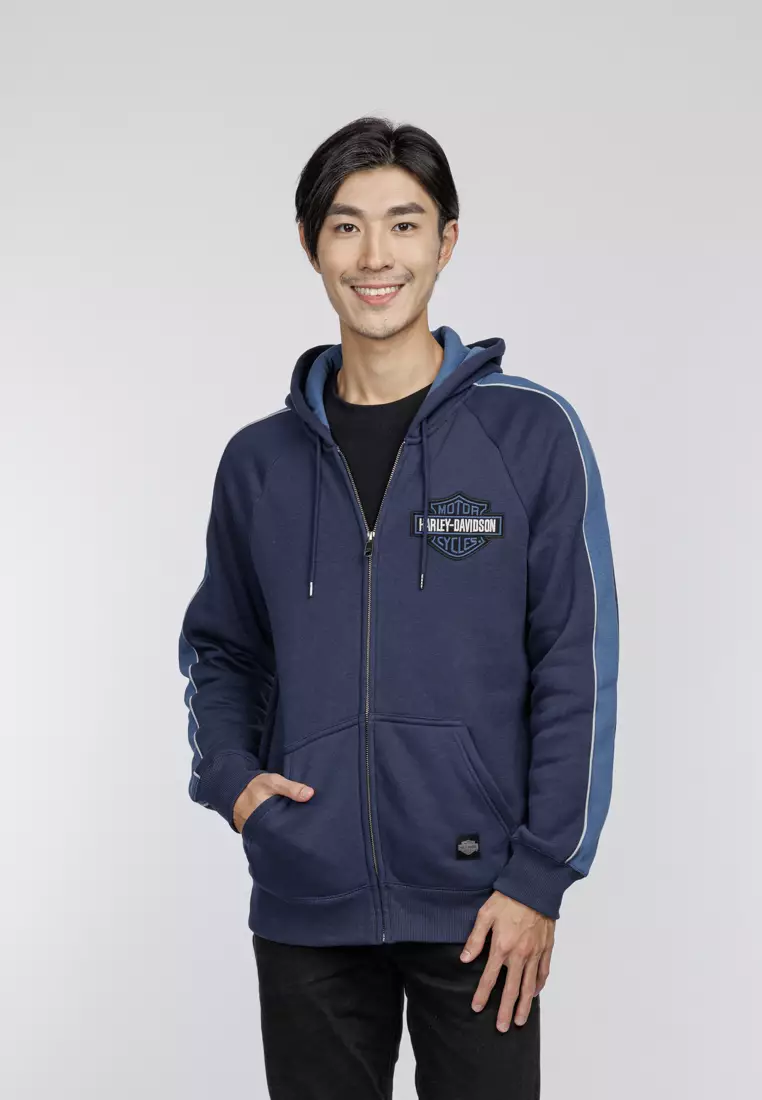 Buy Harley Davidson Harley Davidson Club Crew Zip Up Hoodie 2024