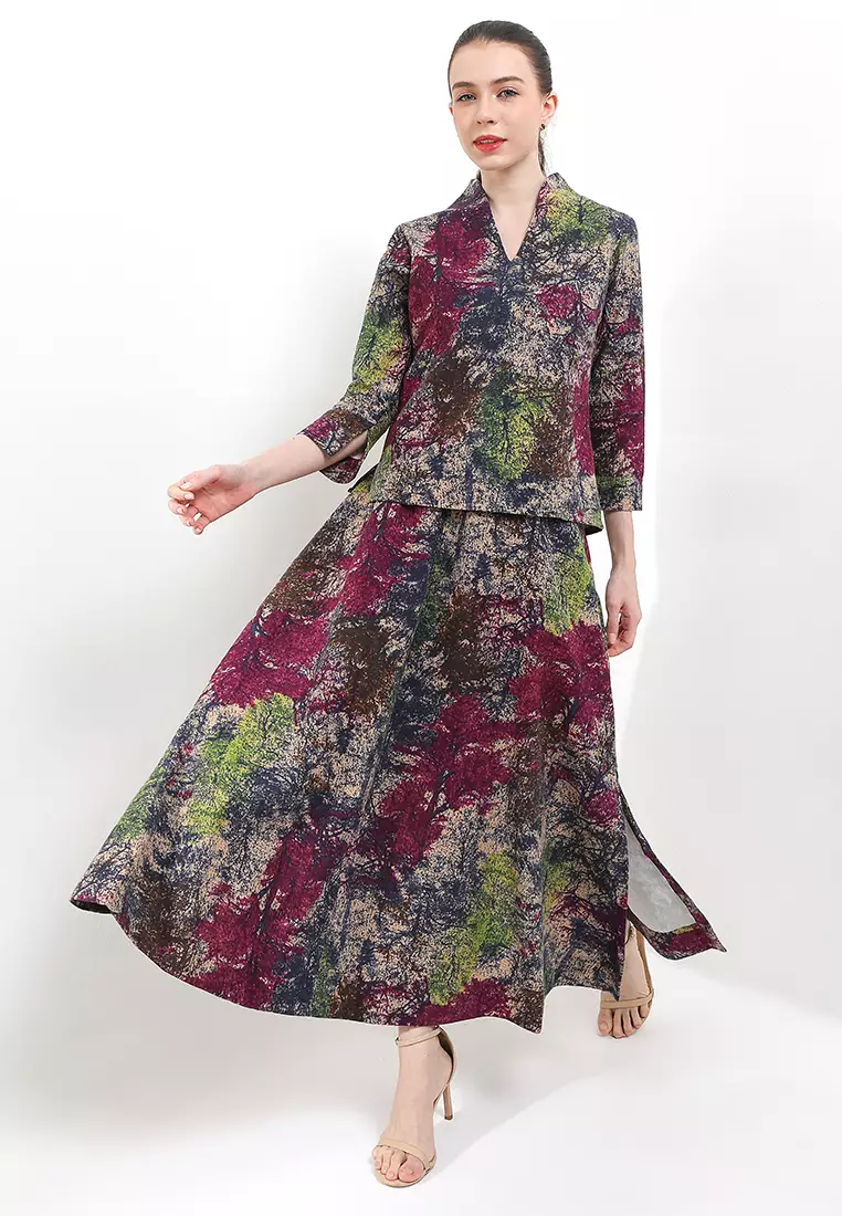 B.Swan-Necked 7/8-length Sleeves+Lining(TT)