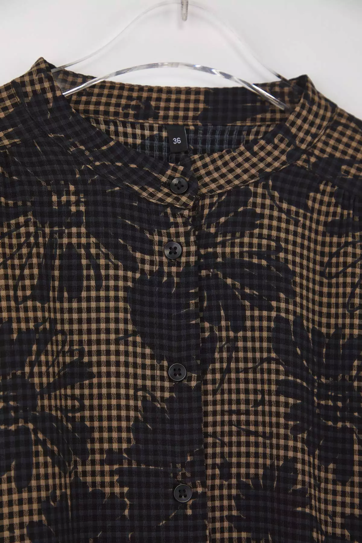 Multicolored Floral Patterned Oversize/Wide Fit Boho Shirt Twoaw26Go00037 Twoaw26Go00037