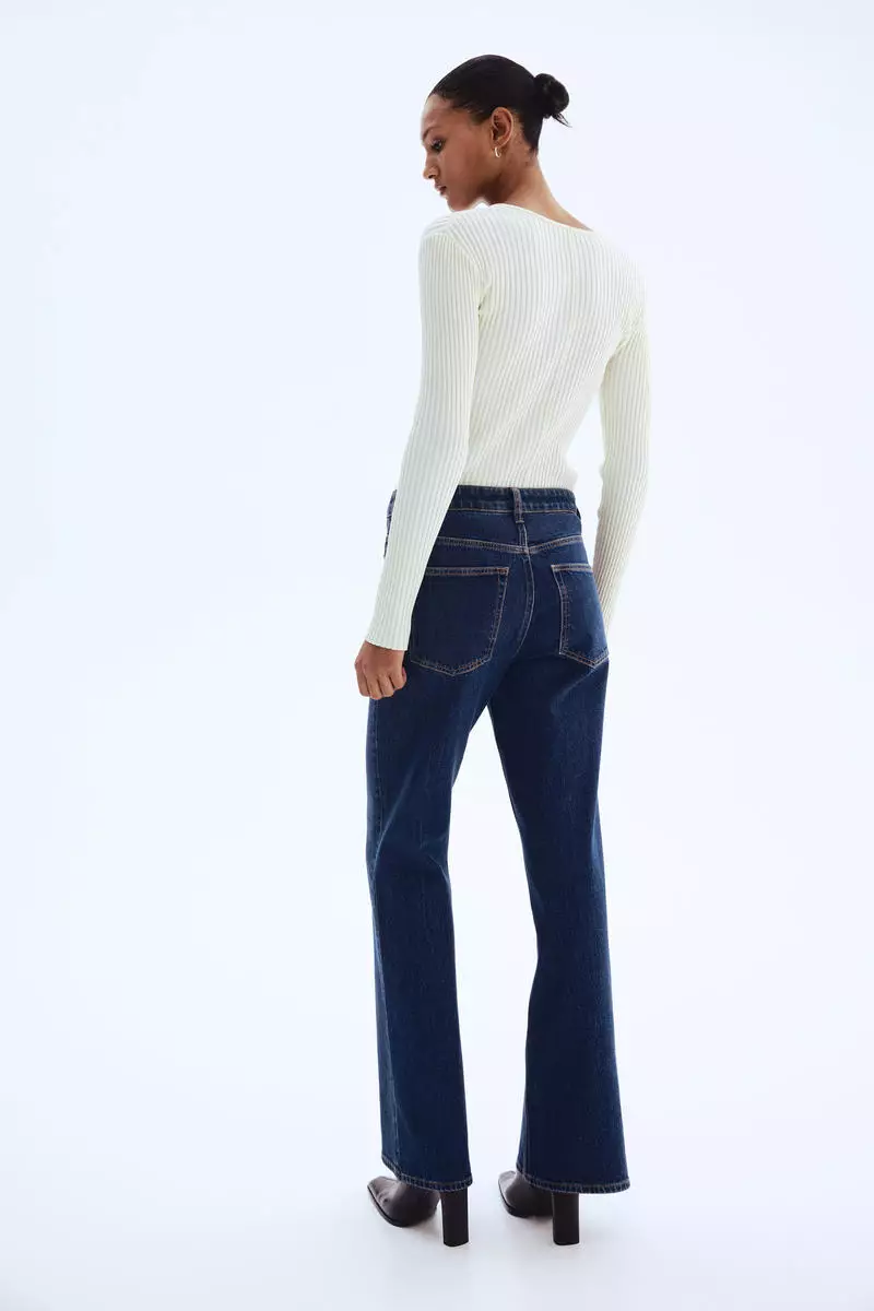 Bootcut High Jeans