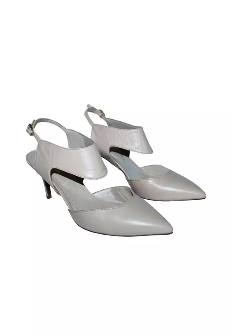 Buy Nicholas Kirkwood Pre Loved NICHOLAS KIRKWOOD Beige Slingback