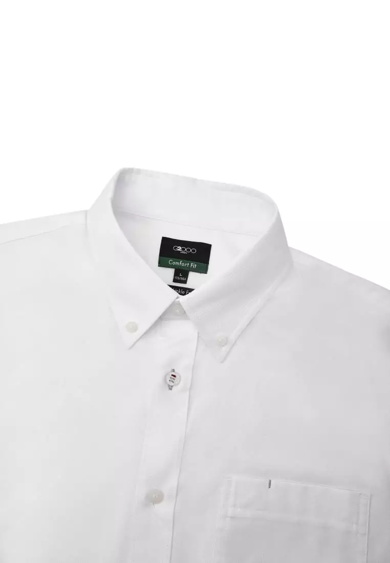 G2000 Wrinkle-Free Comfort Fit Oxford Casual Shirt