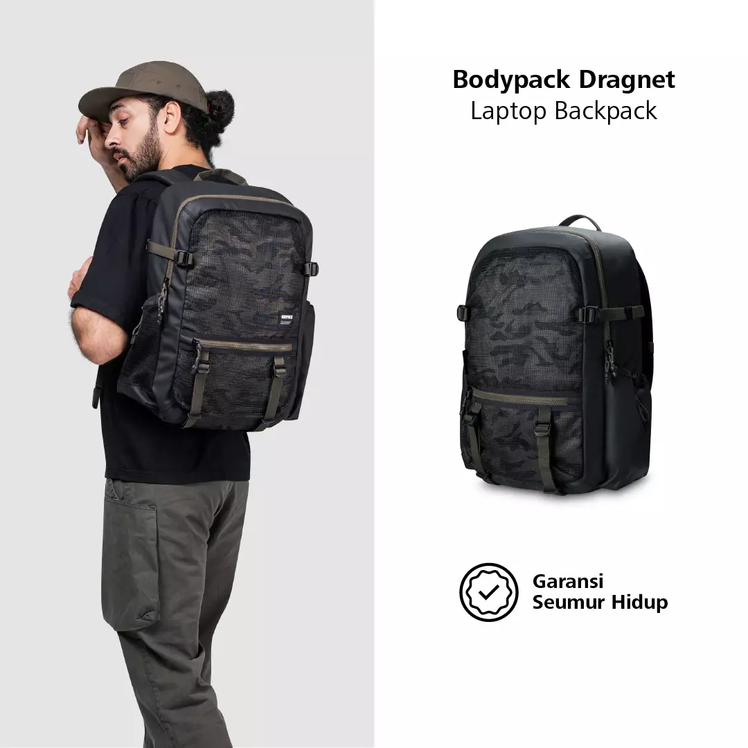 Jual Bodypack Tas Ransel Laptop Bodypack Dragnet Laptop Backpack