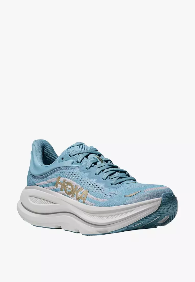 Bondi 9 Women's Running - Raindrop/Ash Grey