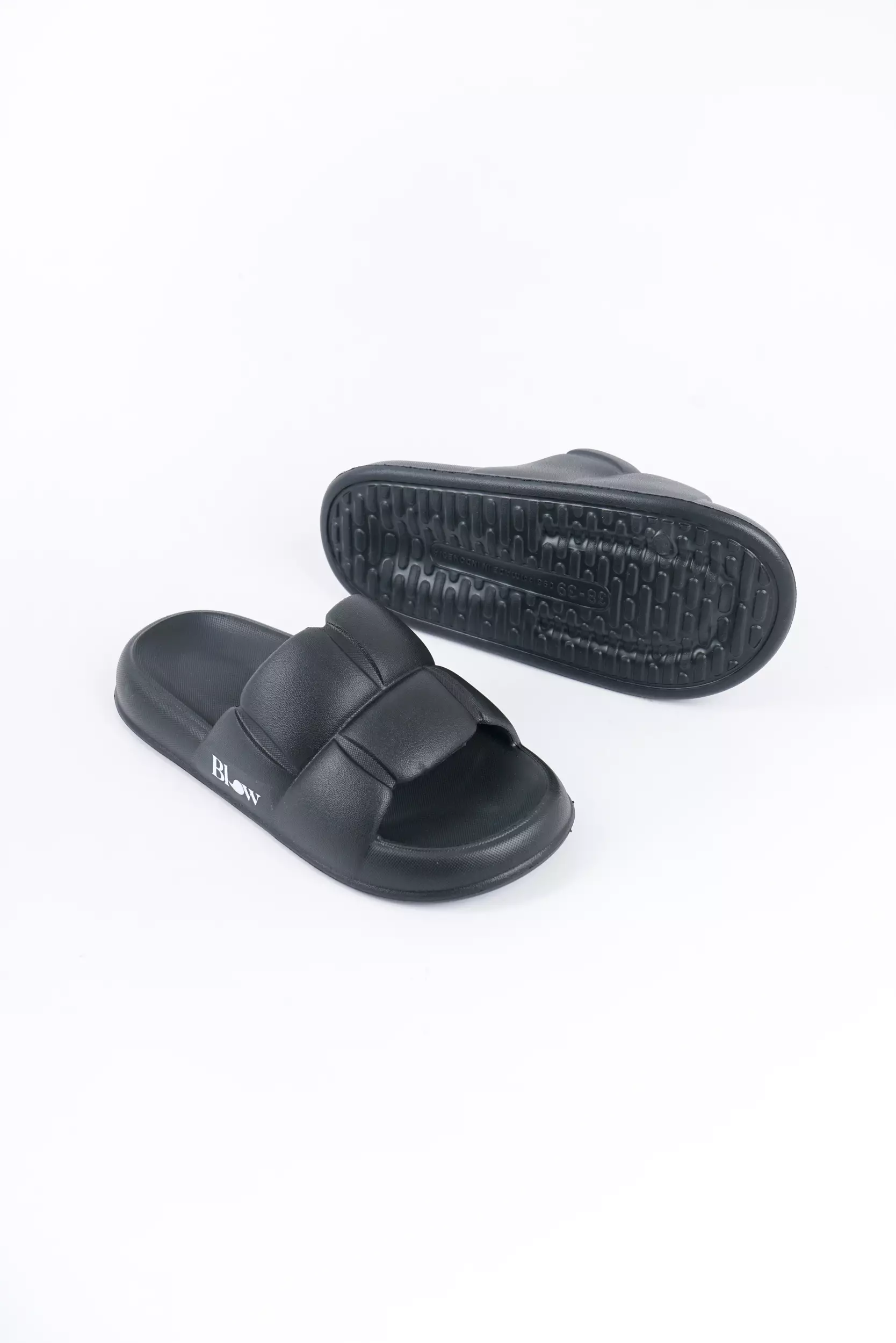 Blow BIRKIN 0005 Sanur Sandal Karet Bantal Wanita Korea Slip On