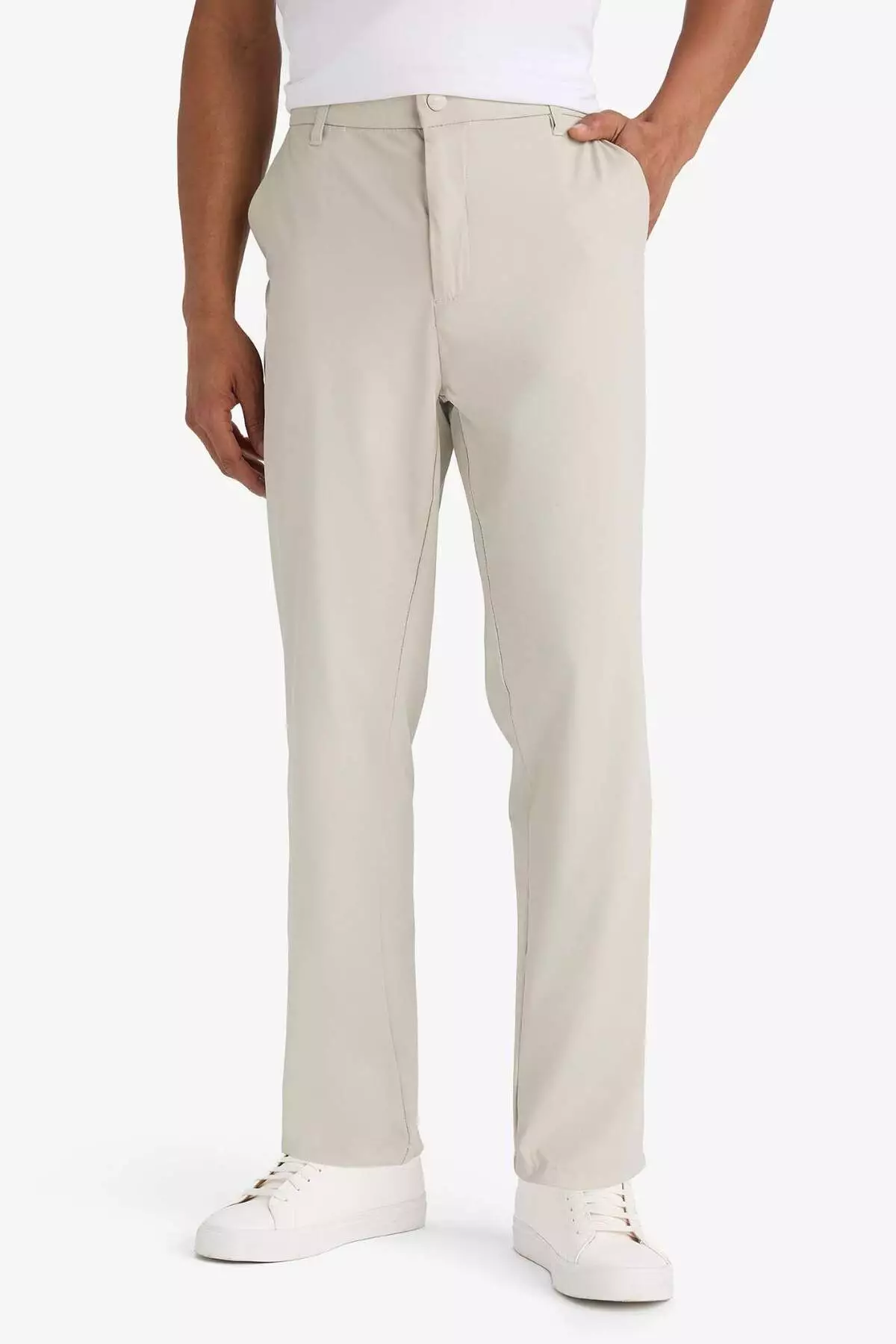 Defactofit Slim Fit Slim Fit Standard Leg Woven Trousers D9247Ax25Sp