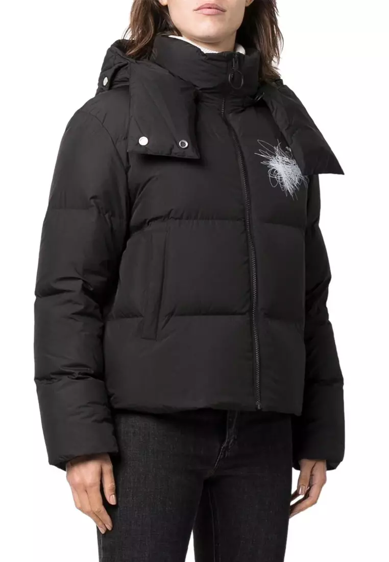 Off white black outlet down jacket