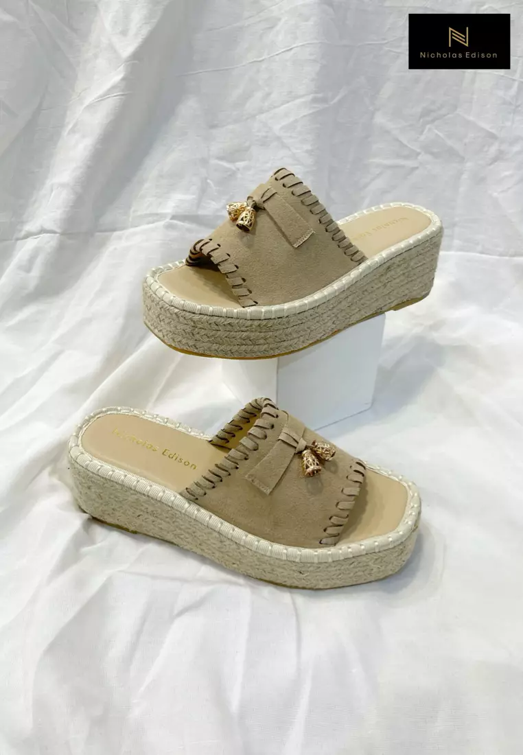 Wedge Rhea Beige
