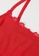 H&M red Fitted Dress B5D98AAC6F1444GS_4