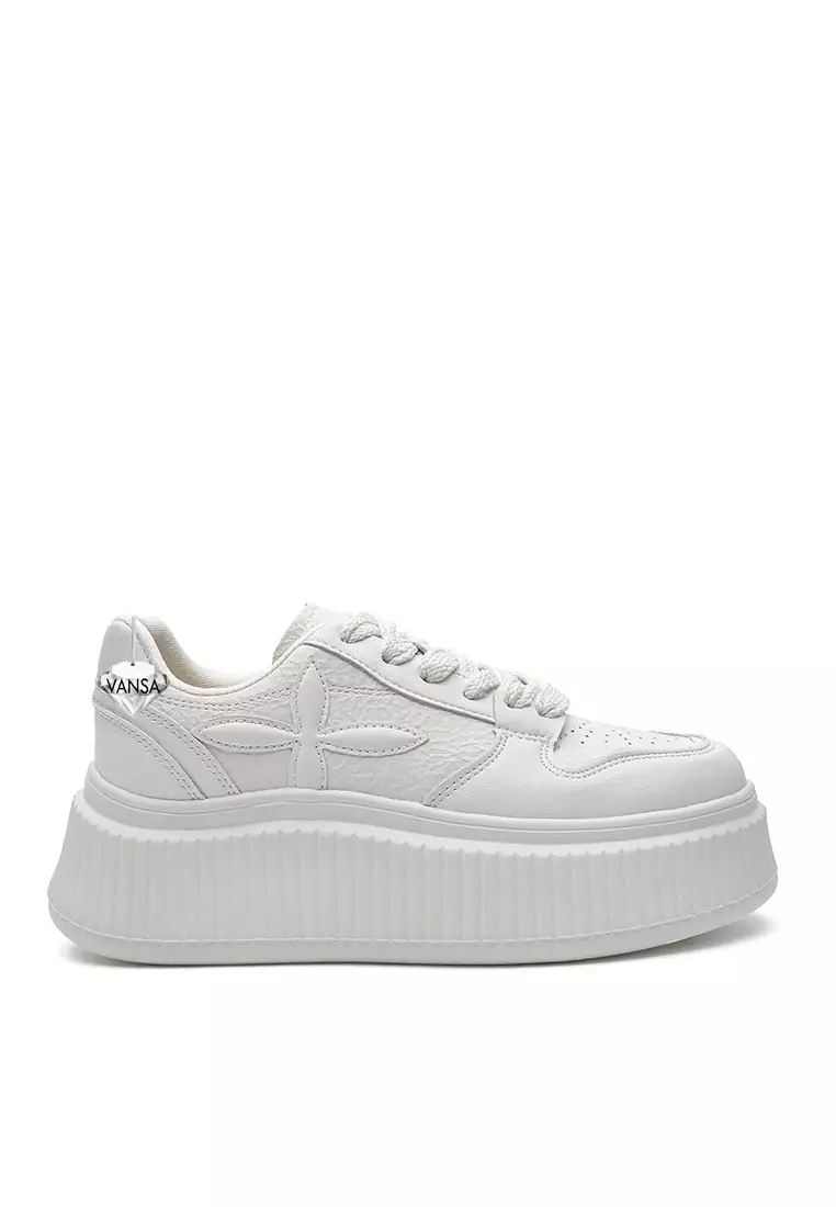 Discount on Twenty Eight Shoes  shoes - SKU: VANSA Lace-Up Platform Casual Shoes VPW-T-KLA2501