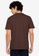Electro Denim Lab brown V-Neck Tee 2F850AAAE27C8AGS_2
