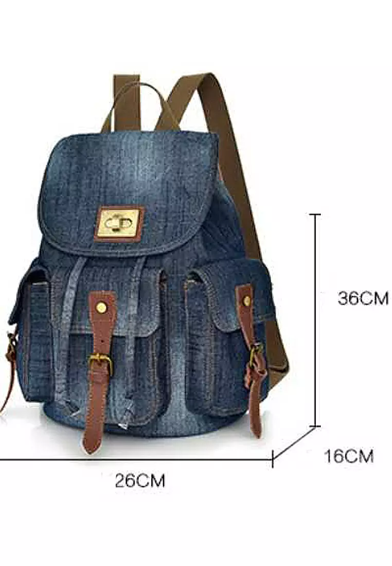 Denim backpack philippines online