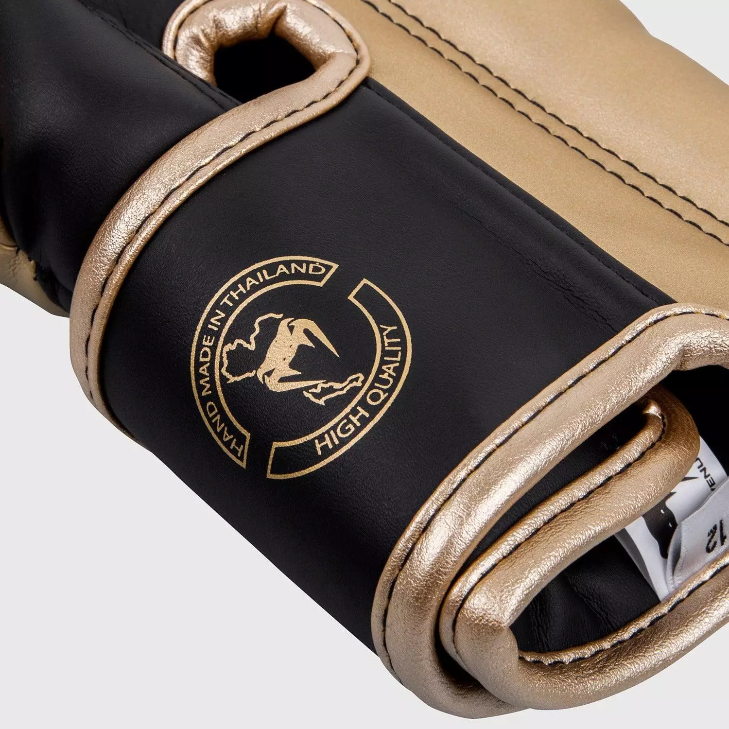 Sarung tinju boxing glove Venum Elite Boxing Gloves Black/Gold 12oz