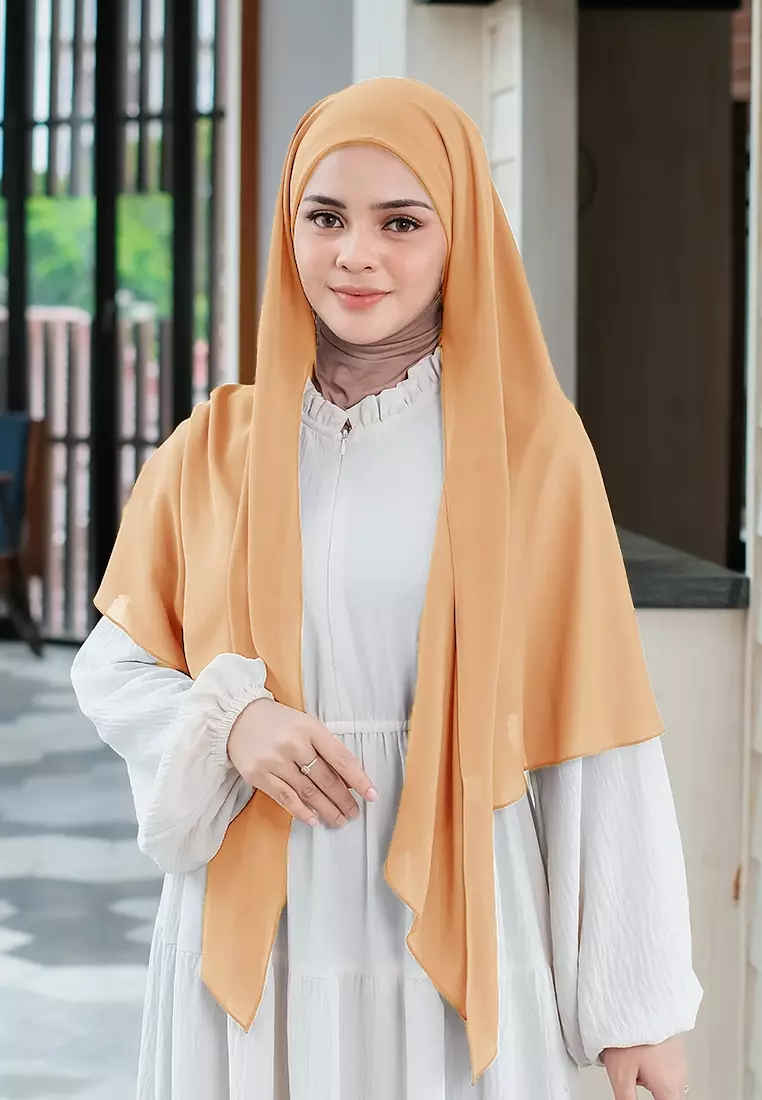 HIJAB INSTAN PAULA - DUSTY ORANGE
