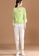 A-IN GIRLS green Fashion Color Block Round Neck Sweater 72AA1AAE7D7C84GS_3