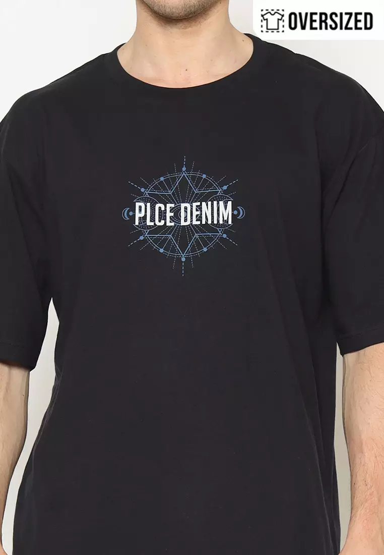 POLICE T-Shirt Cotton Oversized Pria 2079260061