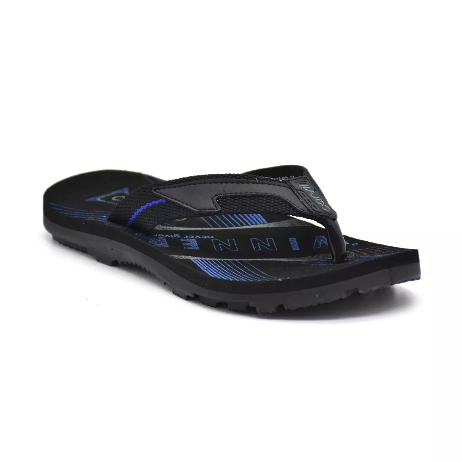 Carvil Sandal Anak Wintaro-TP Black/ Royal Blue