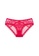 ZITIQUE red Women's Spring Summer 3/4 Cup Wireless Thin Pad Comfy Lingerie Set (Bra And Underwear) - Red 7FF0EUS8996EA4GS_3