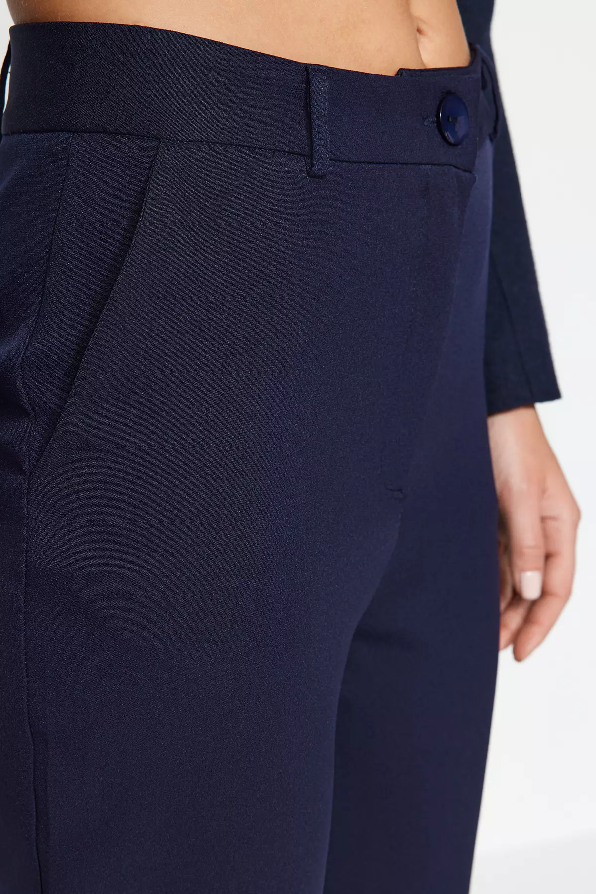 Buy Trendyol High Waist Cigarette Trousers 2024 Online ZALORA