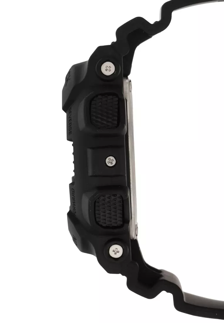 Casio G-SHOCK Jam Tangan Pria - Black - Silicon - GA-100-1A1DR