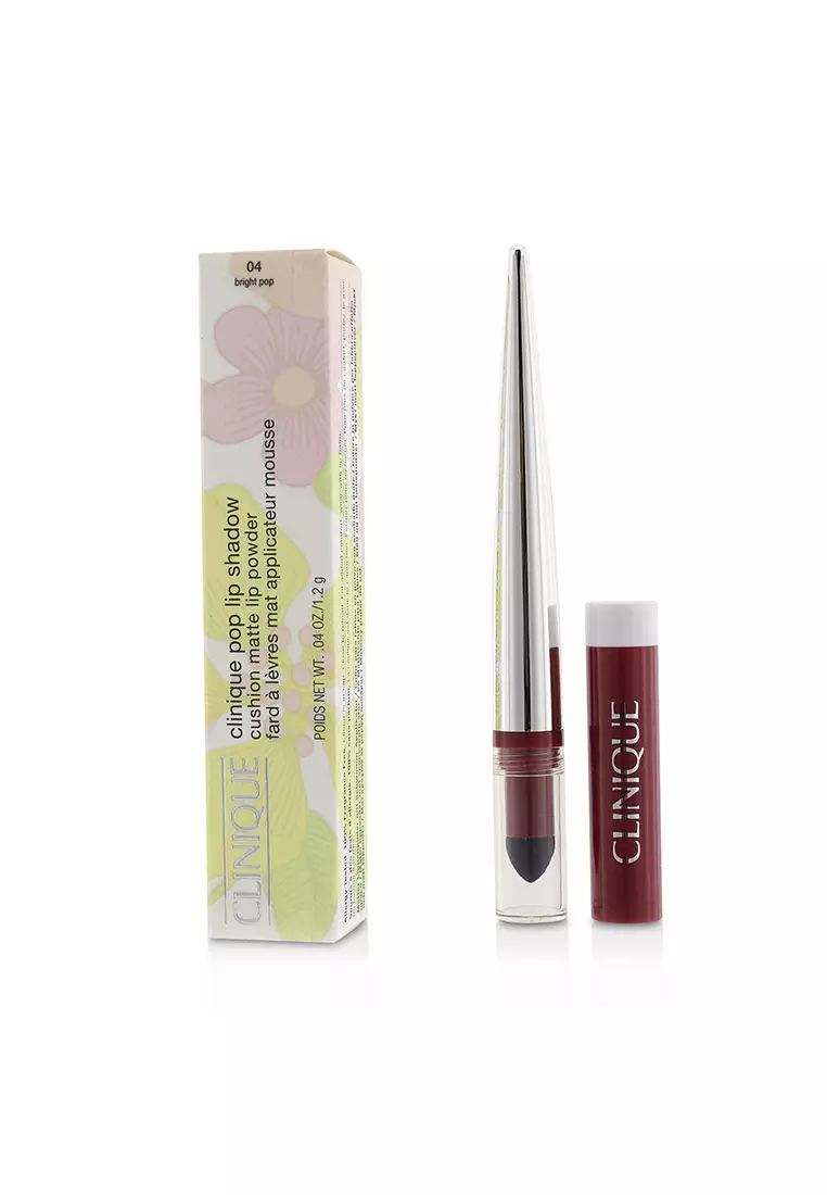 Clinique - Pop Lip Shadow Cushion Matte Lip Powder - # 04 Bright Pop 1.2g/0.04oz