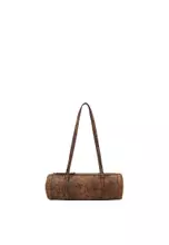 Snake Embossed Caramel