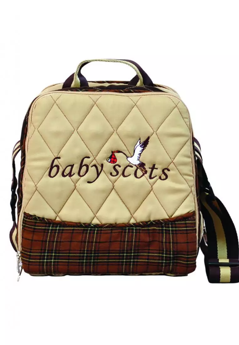 Jual Baby Scots Baby Scots Tas Besar Popok Perlengkapan Bayi Tas Bordir