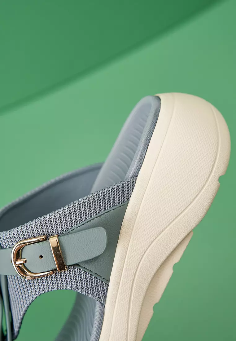 5CM Buckle Strap Flip Flops ALM398-2
