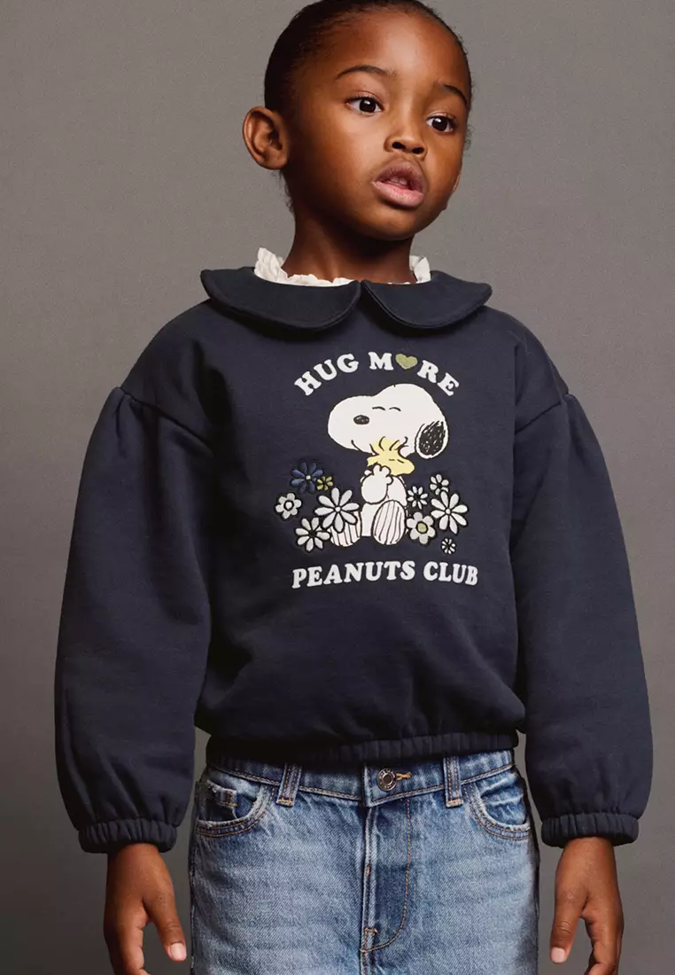 Snoopy-Print Sweatshirt