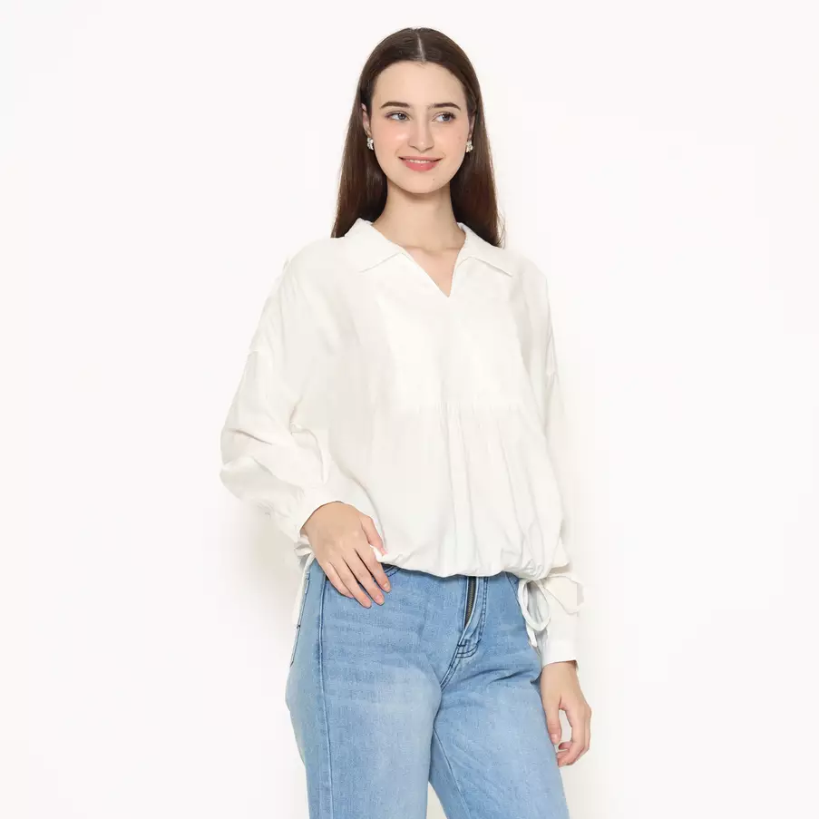 Rodeo - Blouse Wanita - Kalitha Blouse - White