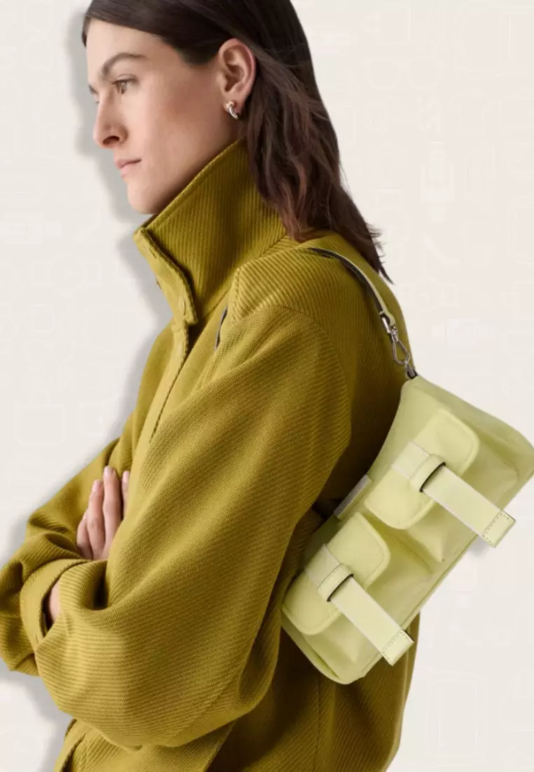 Kate Spade Carter Ksnyl Cargo Crossbody Bag Tennis Ball