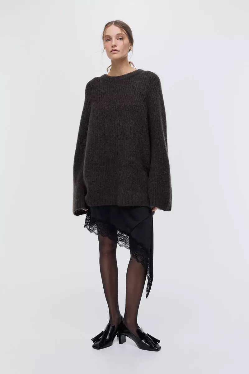 Mohair-blend jumper
