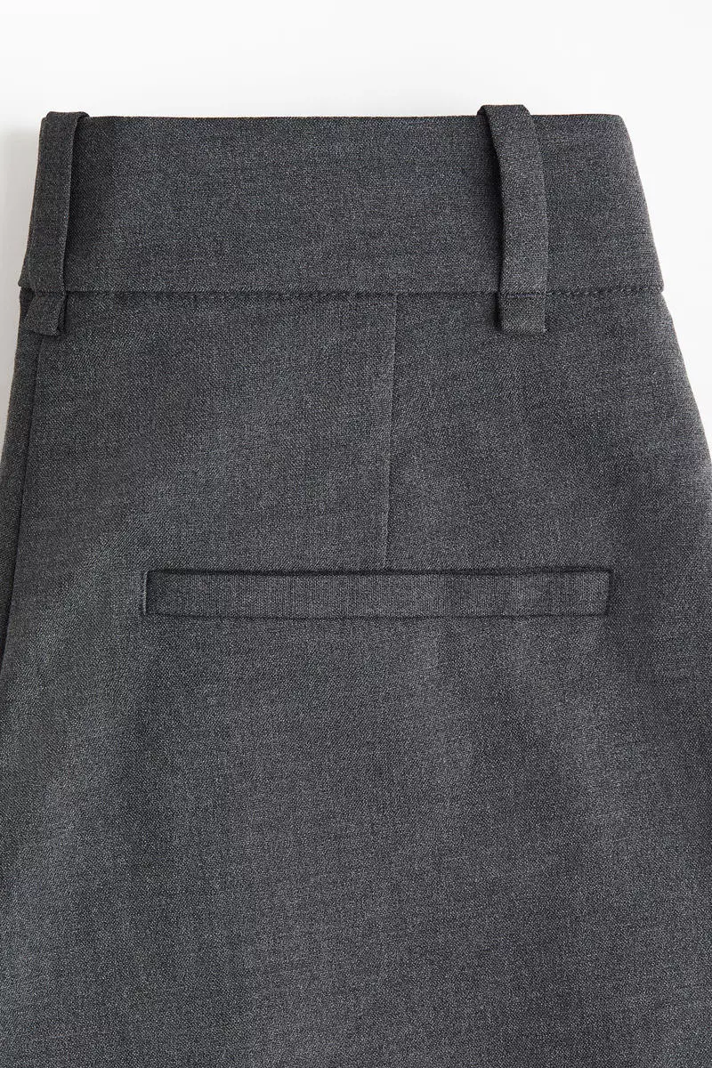 Wide tailored trousers