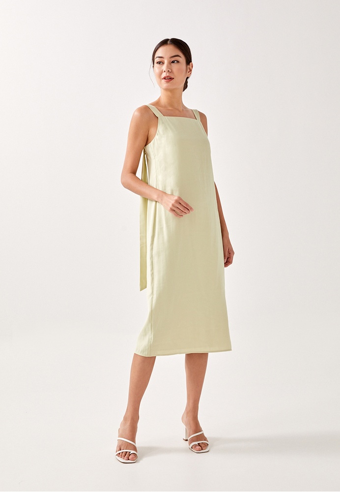 Love, Bonito Yoelia Column Midi Dress ZALORA Philippines