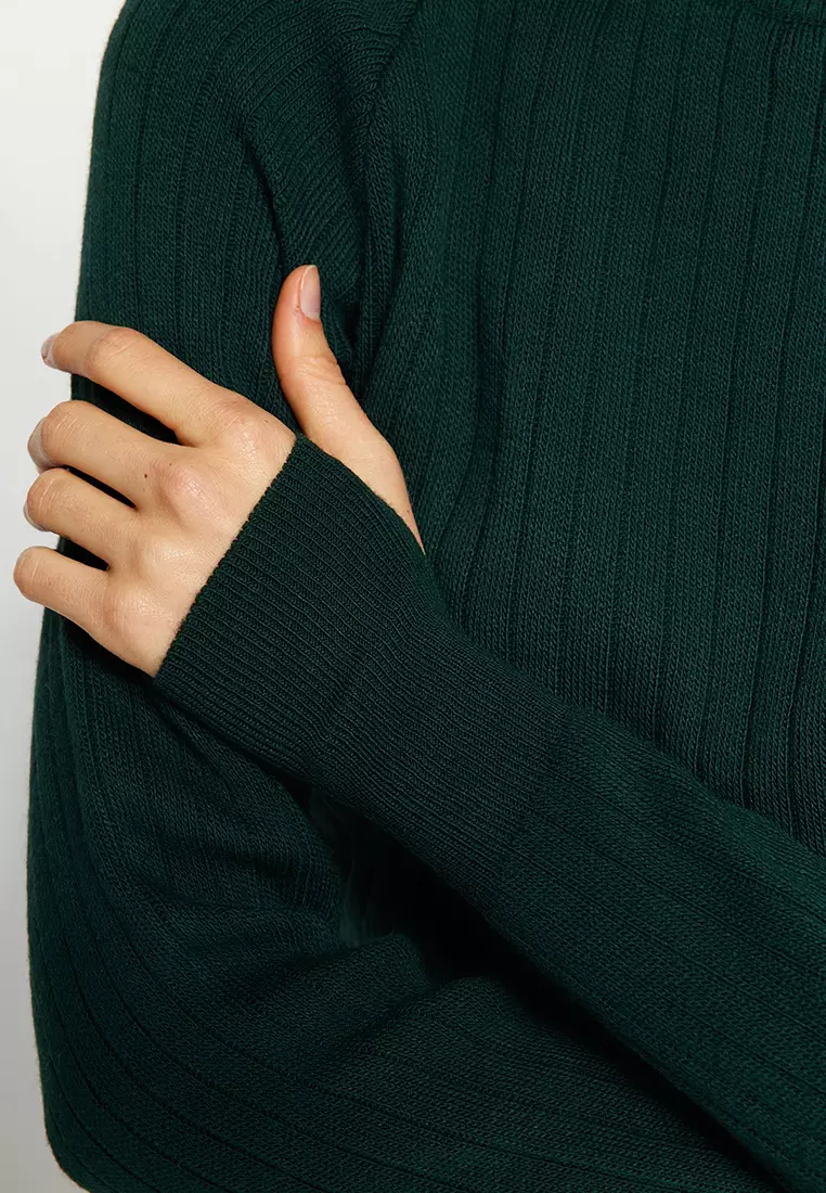 Crop Sweater Top and Pants Set