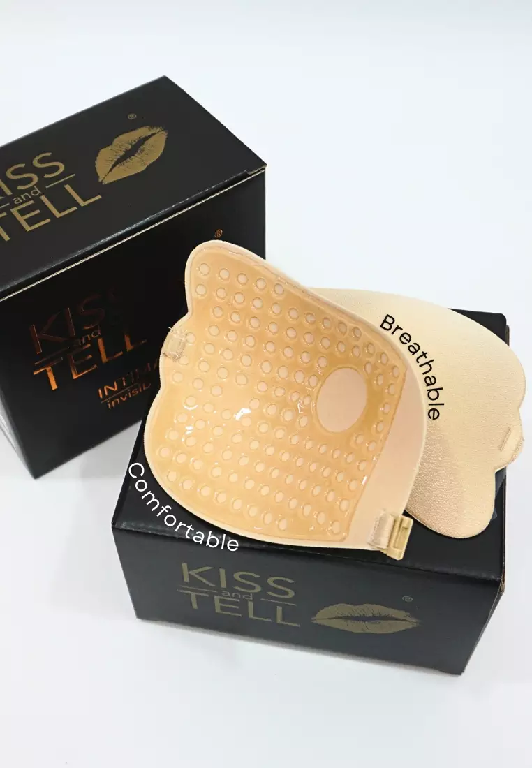 2 Pack Angel Push Up Nubra in Nude Seamless Invisible Reusable Adhesive Stick on Wedding Bra 隐形聚拢胸胸貼