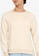 ZALORA BASICS beige Mid-Seam Round Neck Sweatshirt 5D21EAA076F9D9GS_3