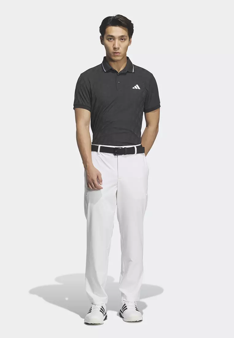 Jacquard Short Sleeves Polo Shirt