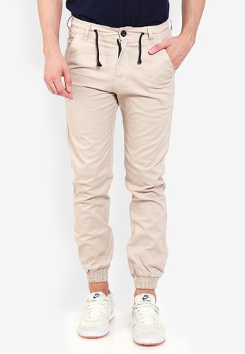 Jual Allends Maze Jogger  Cream  Original ZALORA Indonesia