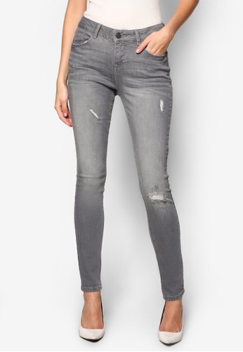 Grey zalora 內衣'Casey' Relaxed Skinny Jeans, 服飾, 緊身牛仔褲