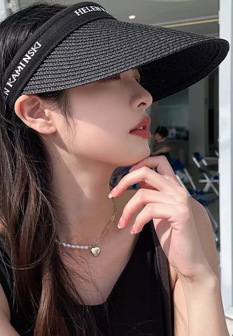 Versatile Sunscreen Sunshade Straw Hat A22062401BK